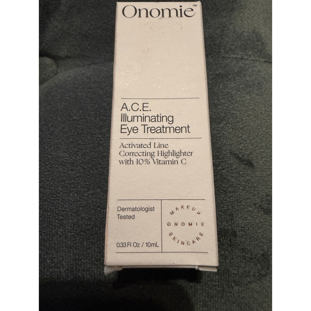 Onomie ACE Illuminating Eye Treatment Shade 1 Lovelace 10% Vitamin C 0.33oz NEW